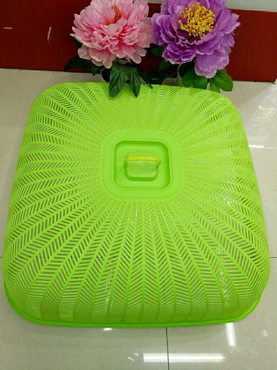 方形塑料菜罩细节图