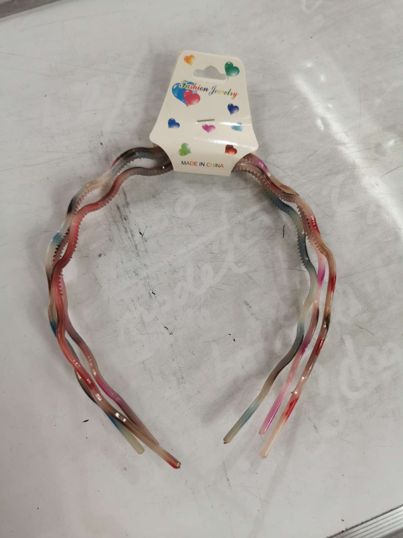 4 mm colorful wavy head buckles thumbnail