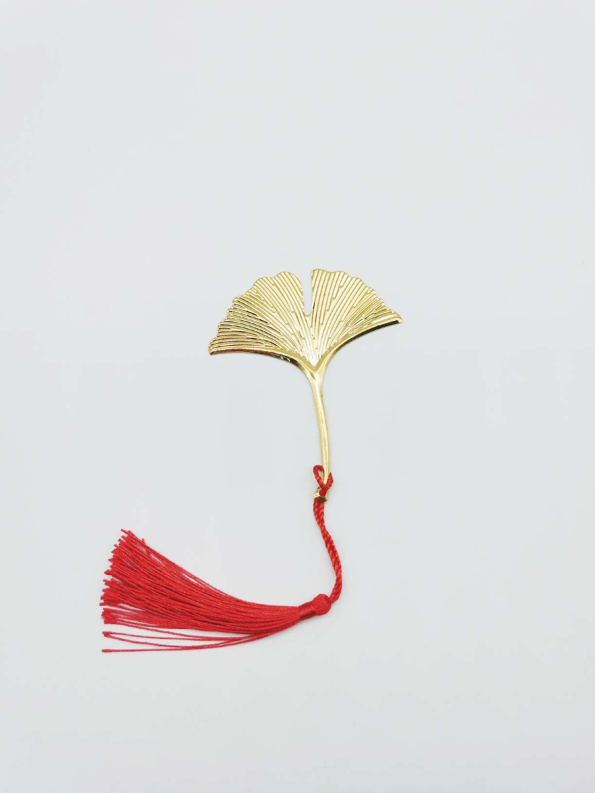 Bookmarks, metal bookmarks, ginkgo leaf bookmarks details Picture