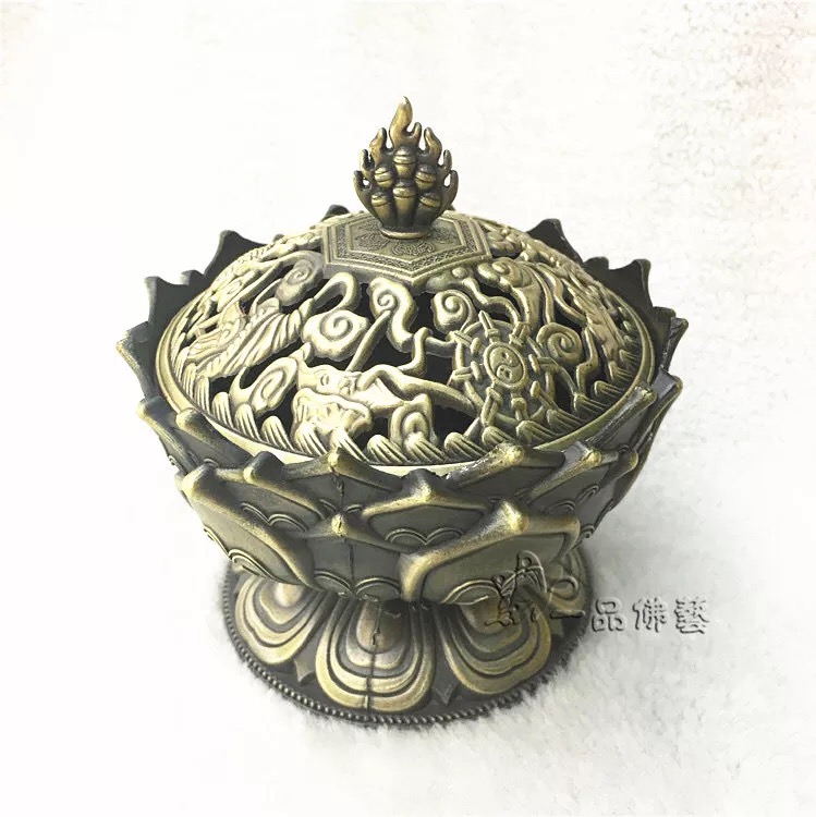莲花香炉