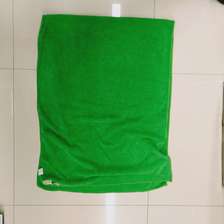 绿色大毛巾