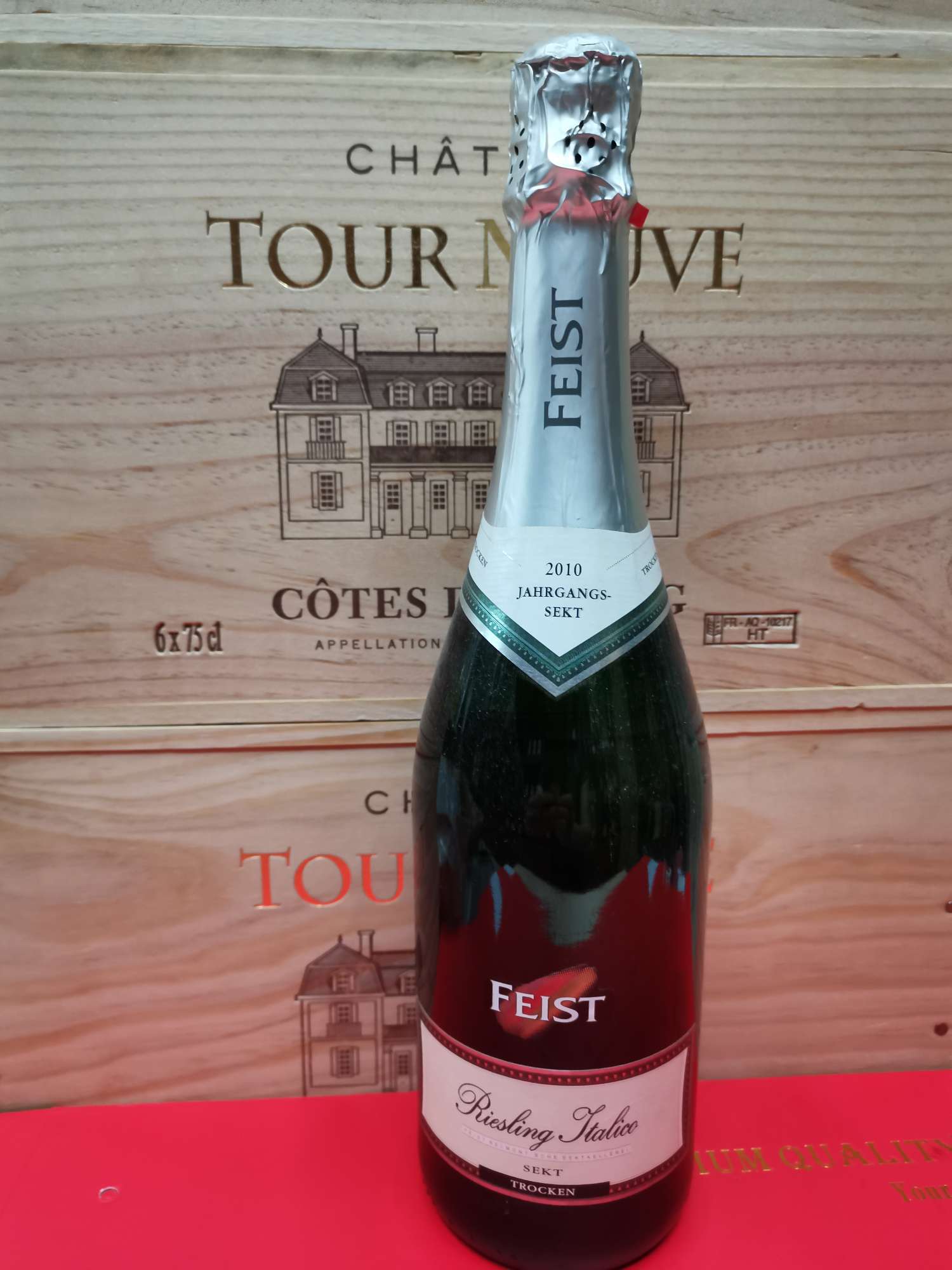 摩塞尔产区，雷司令干型起泡葡萄酒。