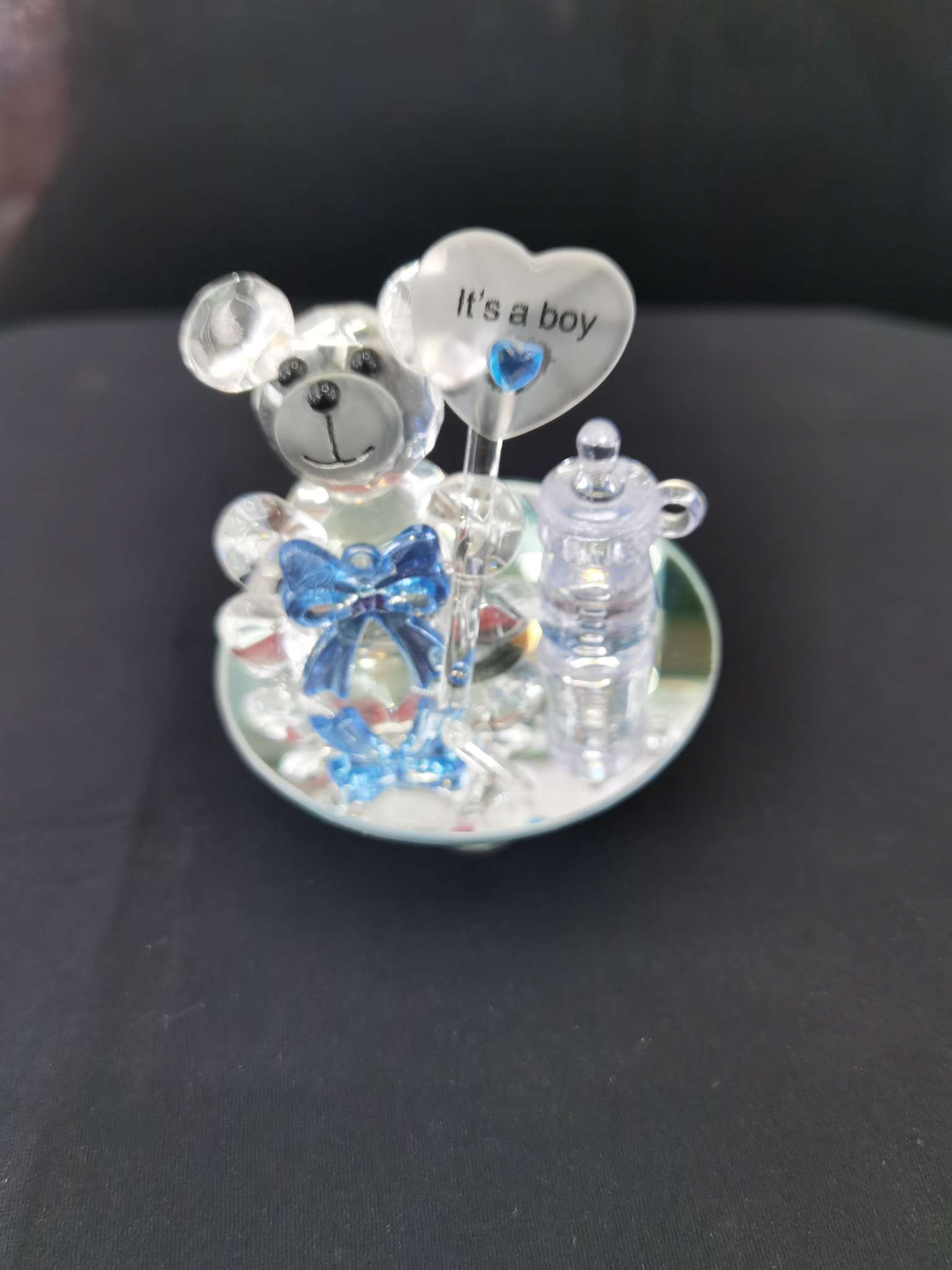 奶瓶扇子熊带灯