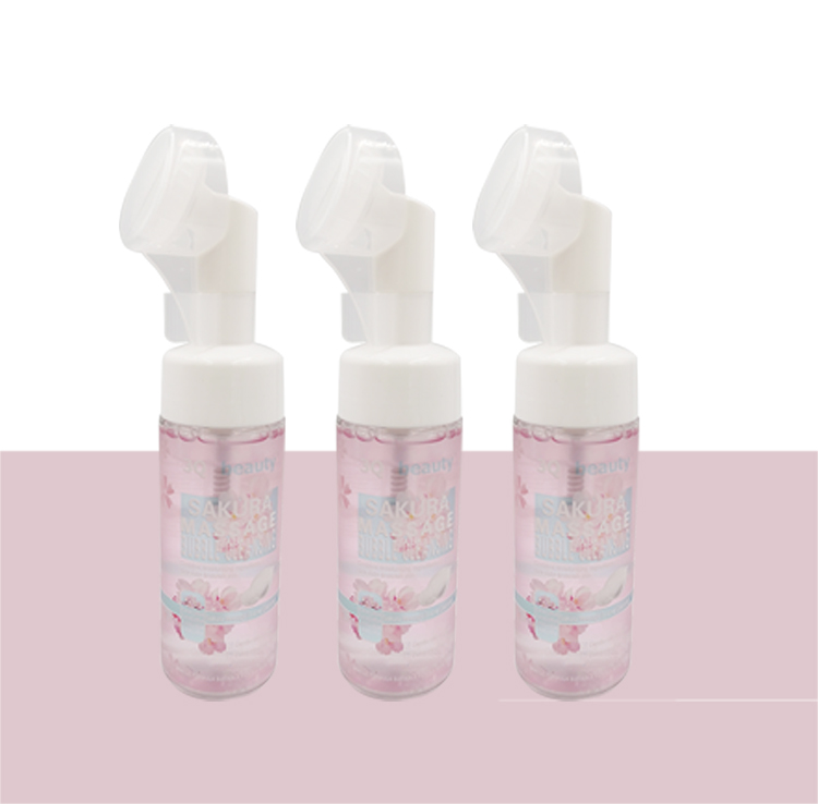3Q beauty Nourishes Skin with Cherry Blossom Massage Cleansing Bubbles details Picture