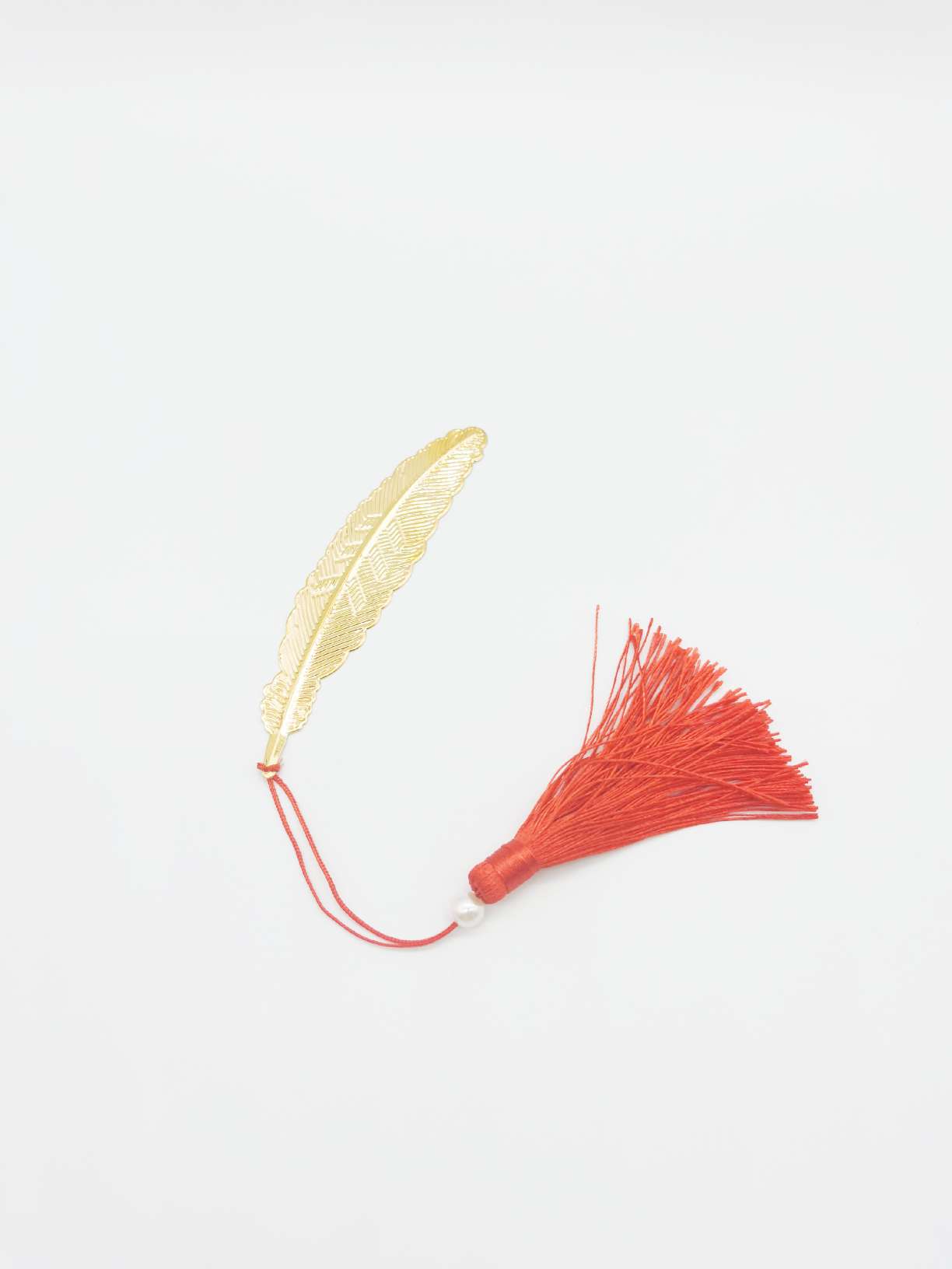 Bookmarks, metal bookmarks, feather bookmarks details Picture