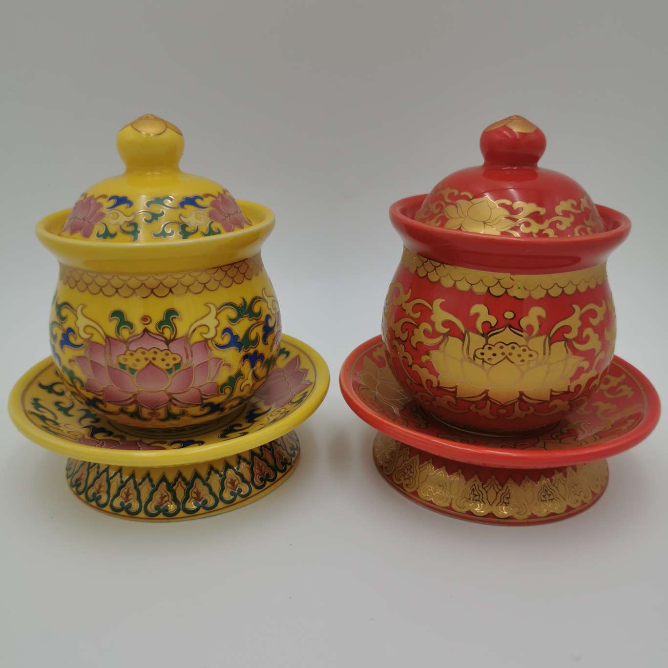 Ceramic holy water cup