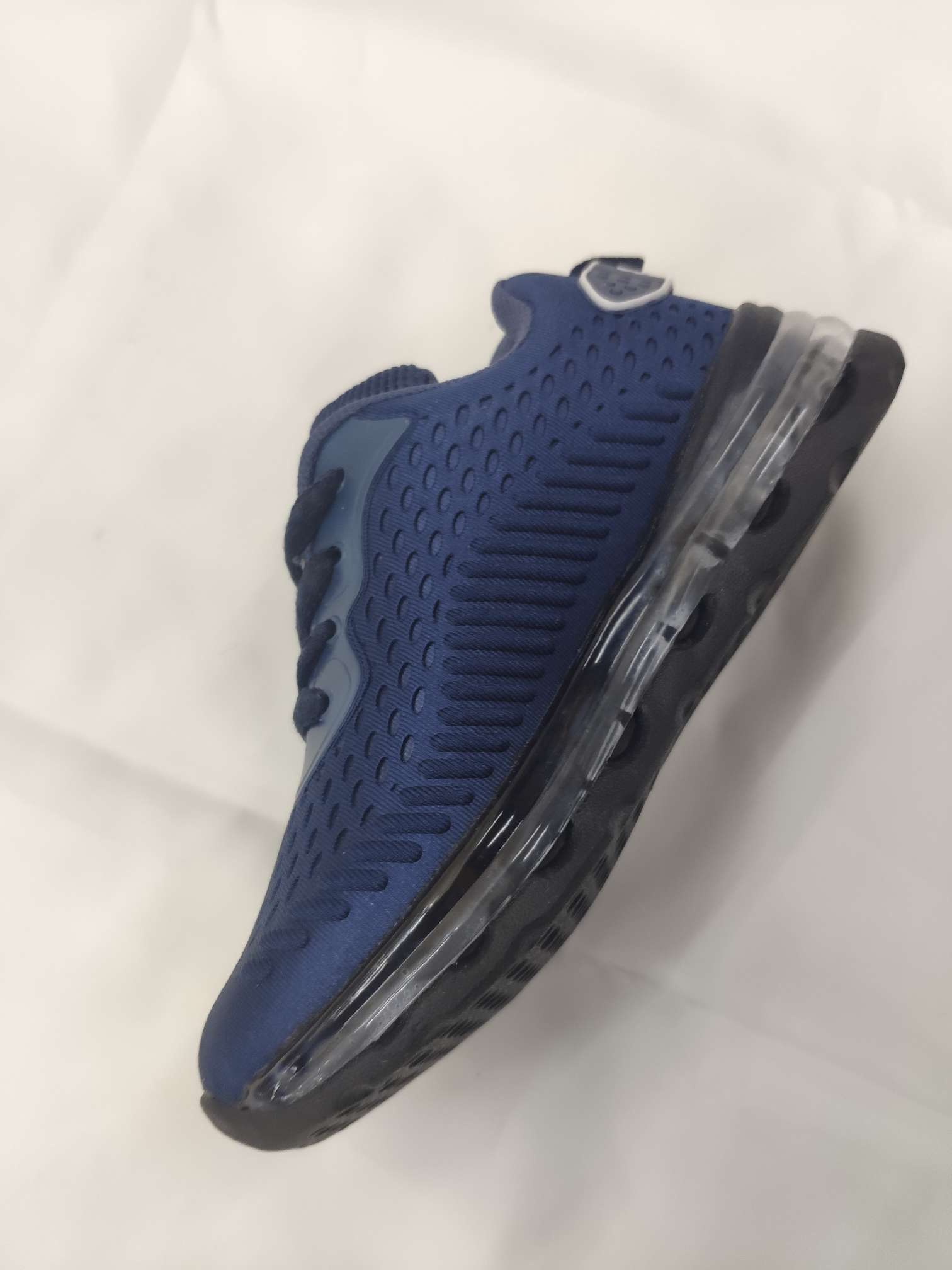 Fashion dark blue men's sneakers thumbnail