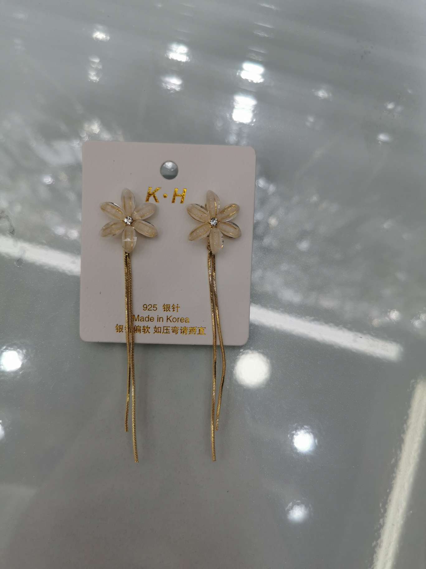 琉璃花耳环