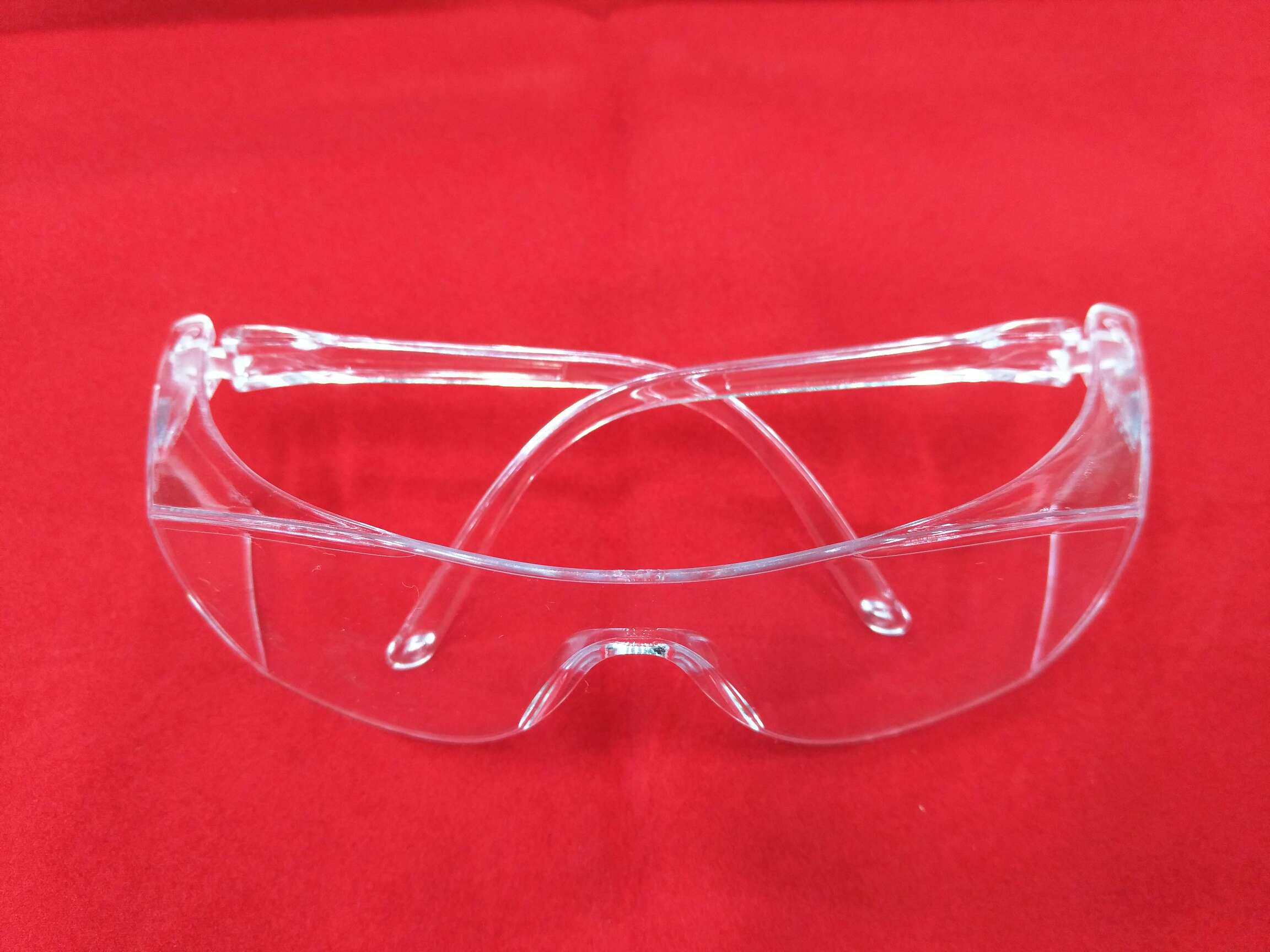 HLL children's integrated face goggles labor protection anti-splash, anti-impact, polishing, dust, sandstorm, anti-fog transparent protective glasses for men and women riding with high clarity, wide vision and no anti-fog goggles details Picture