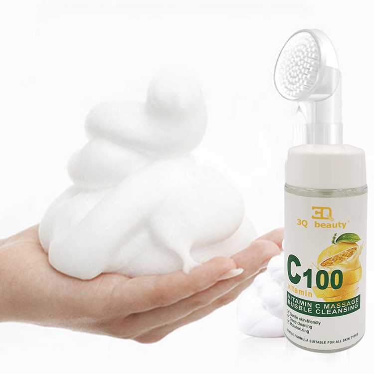 3Q beauty Gentle Skin Friendly Deep Clean Moisturizing Vitamin C Cleansing Bubble