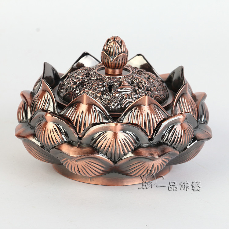 新款莲花香炉