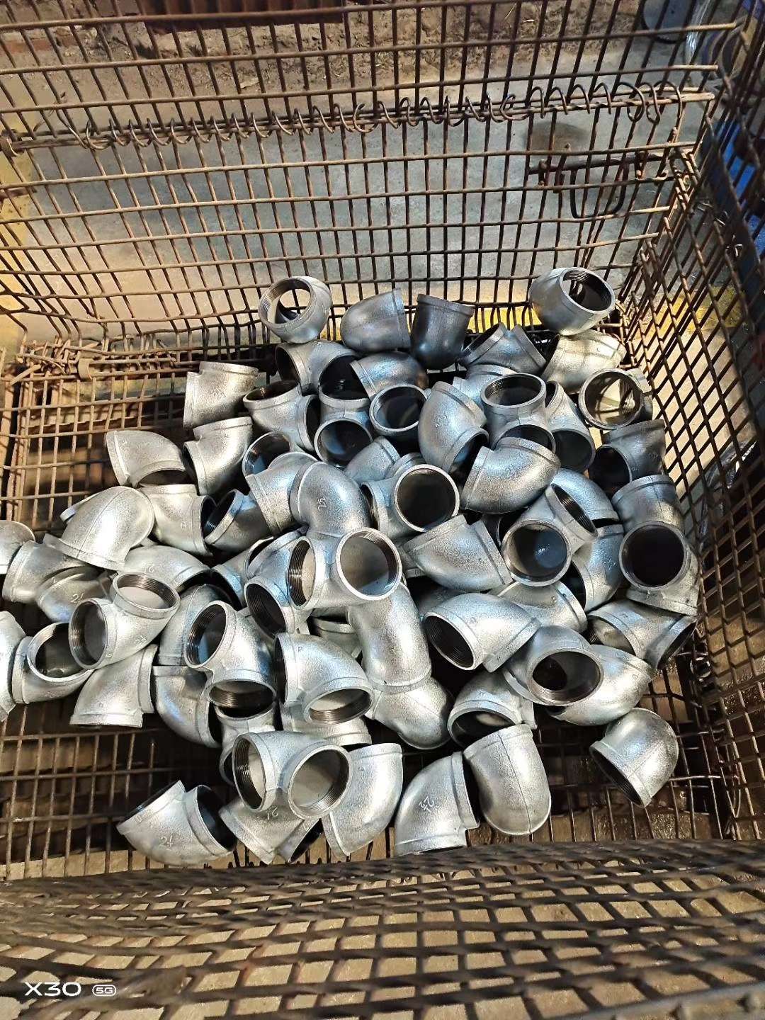 Malleable steel pipe fittings Item Picture