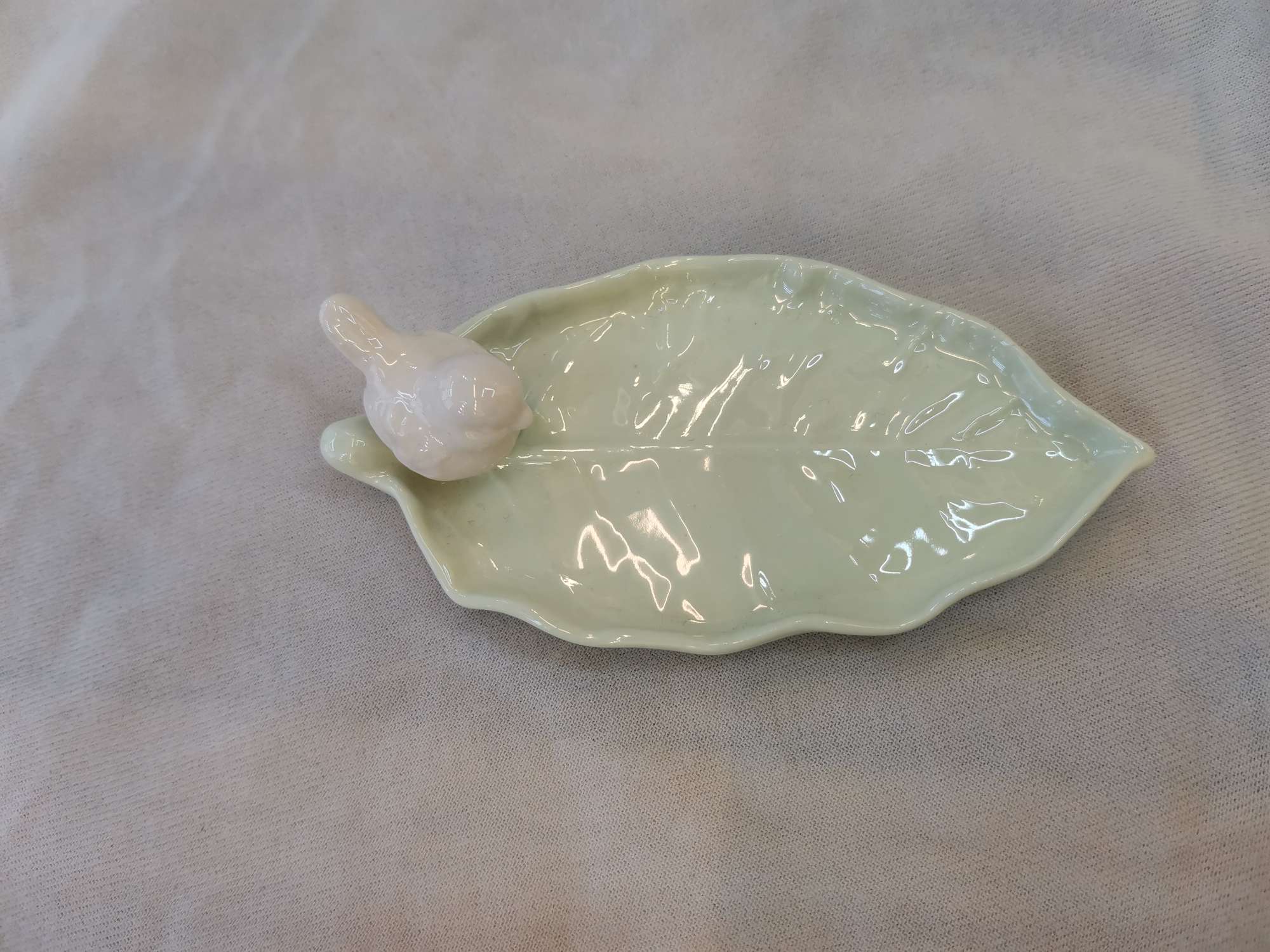 复古绿陶瓷工艺品 茶具套装咖啡杯杯子搭配花瓶盘子家居装饰品