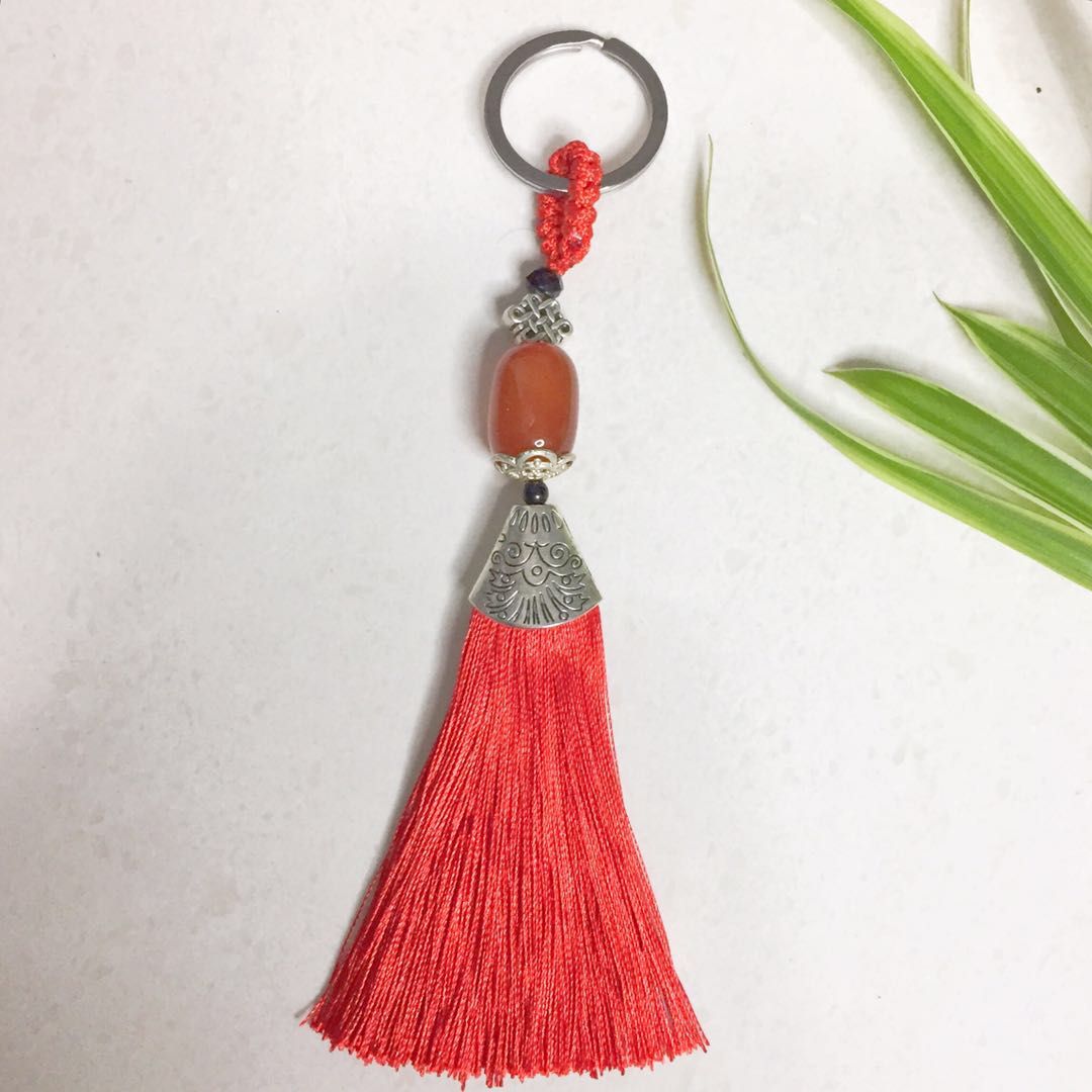 Hongyu Handicrafts Agate Keychain Specification image