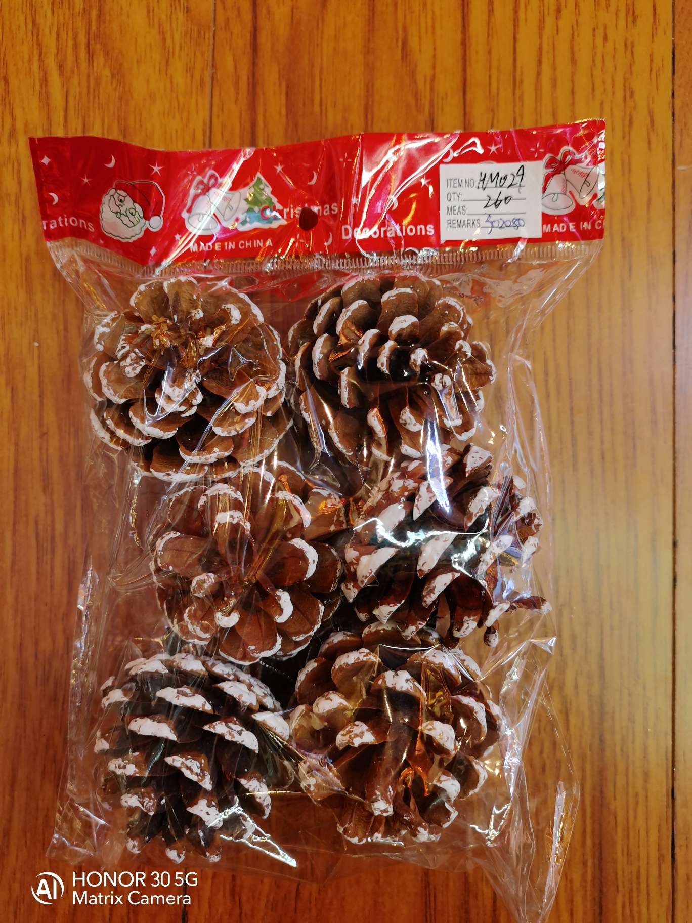 Christmas balls, Christmas products, Christmas tree decorations, foam balls, hollow balls, pinecones details Picture