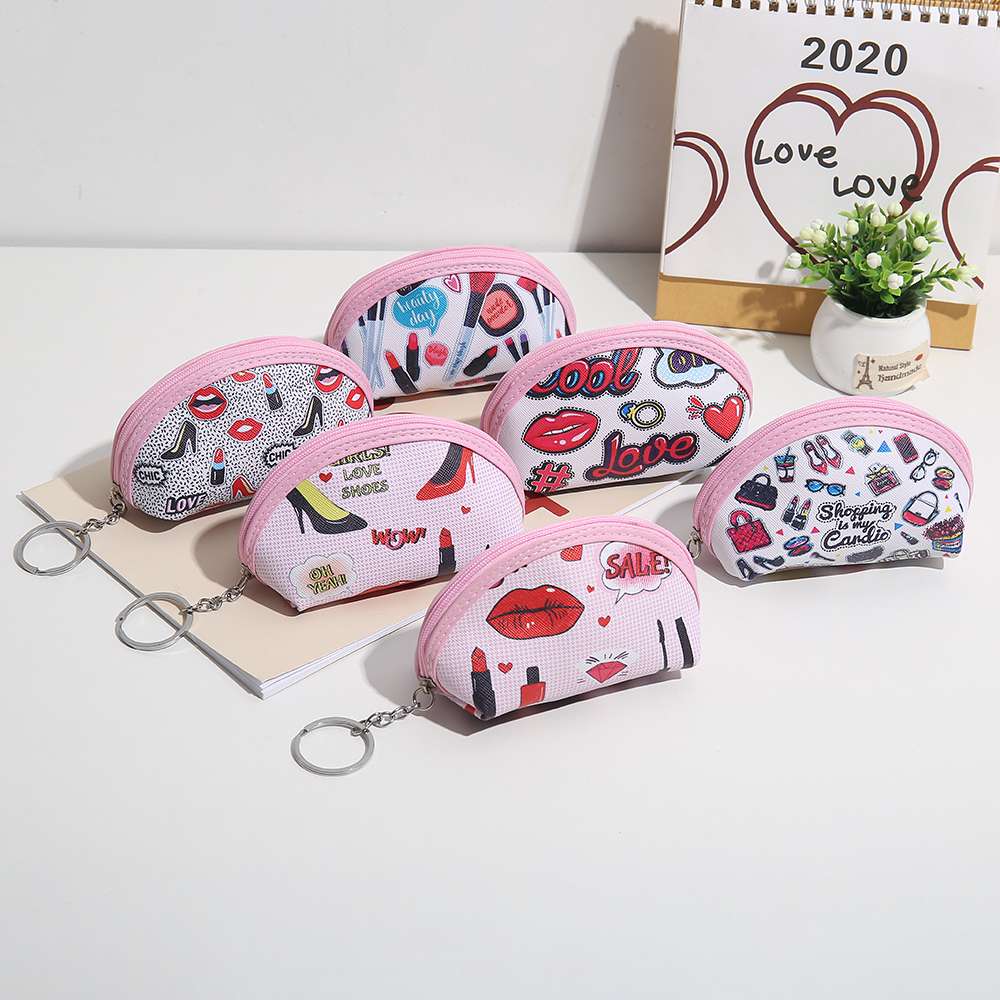 印化妆品半圆包