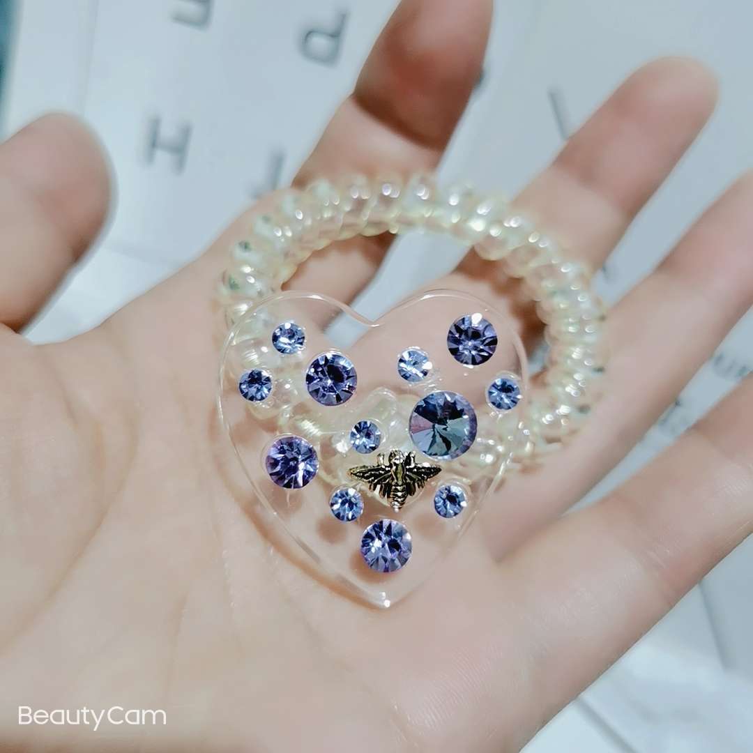 Butterfly Flower Accessories Phone Number Money Band Heart Dot Diamond 1