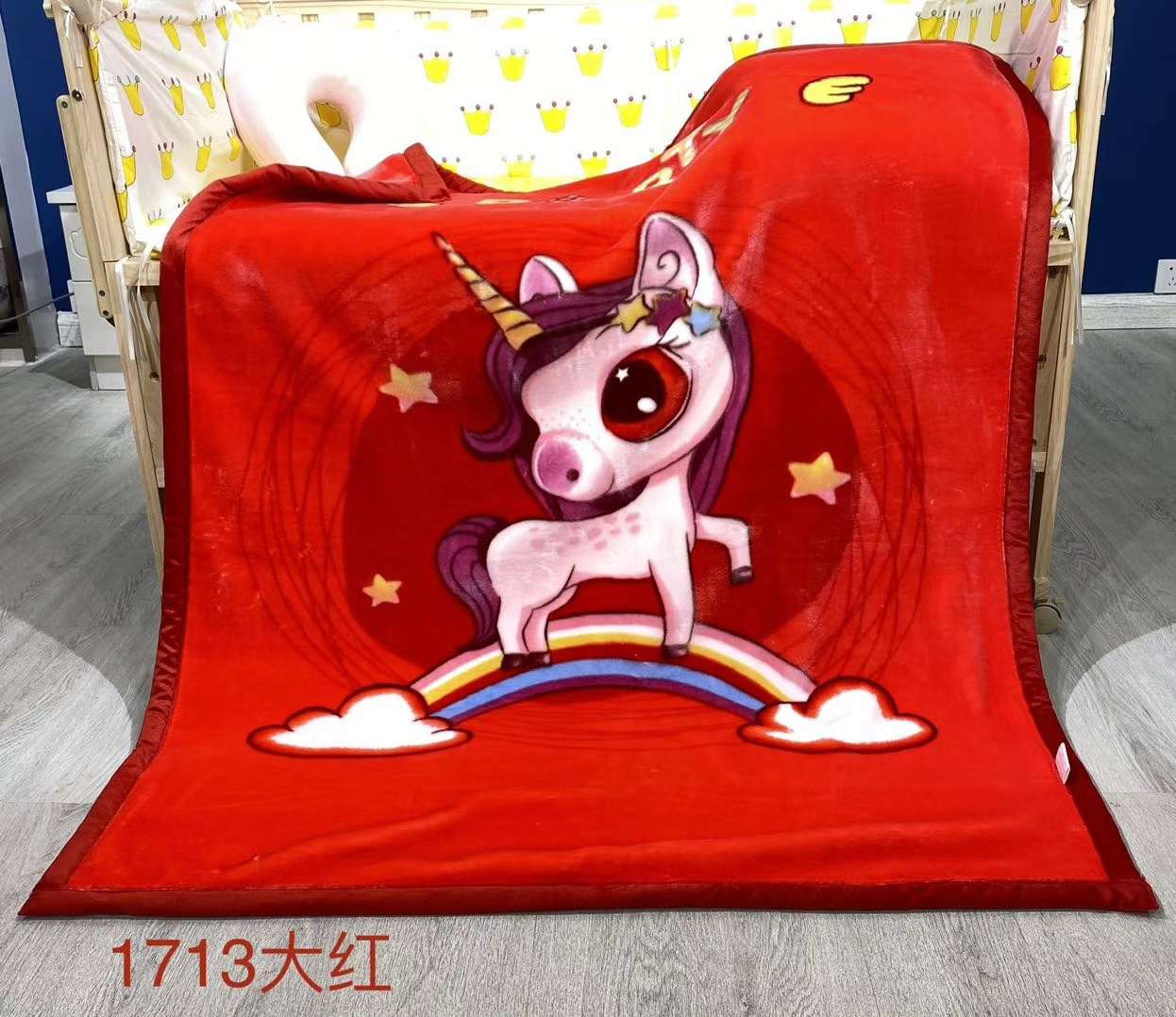 床上用品儿童云毯拉舍尔毛毯(义乌好货)图