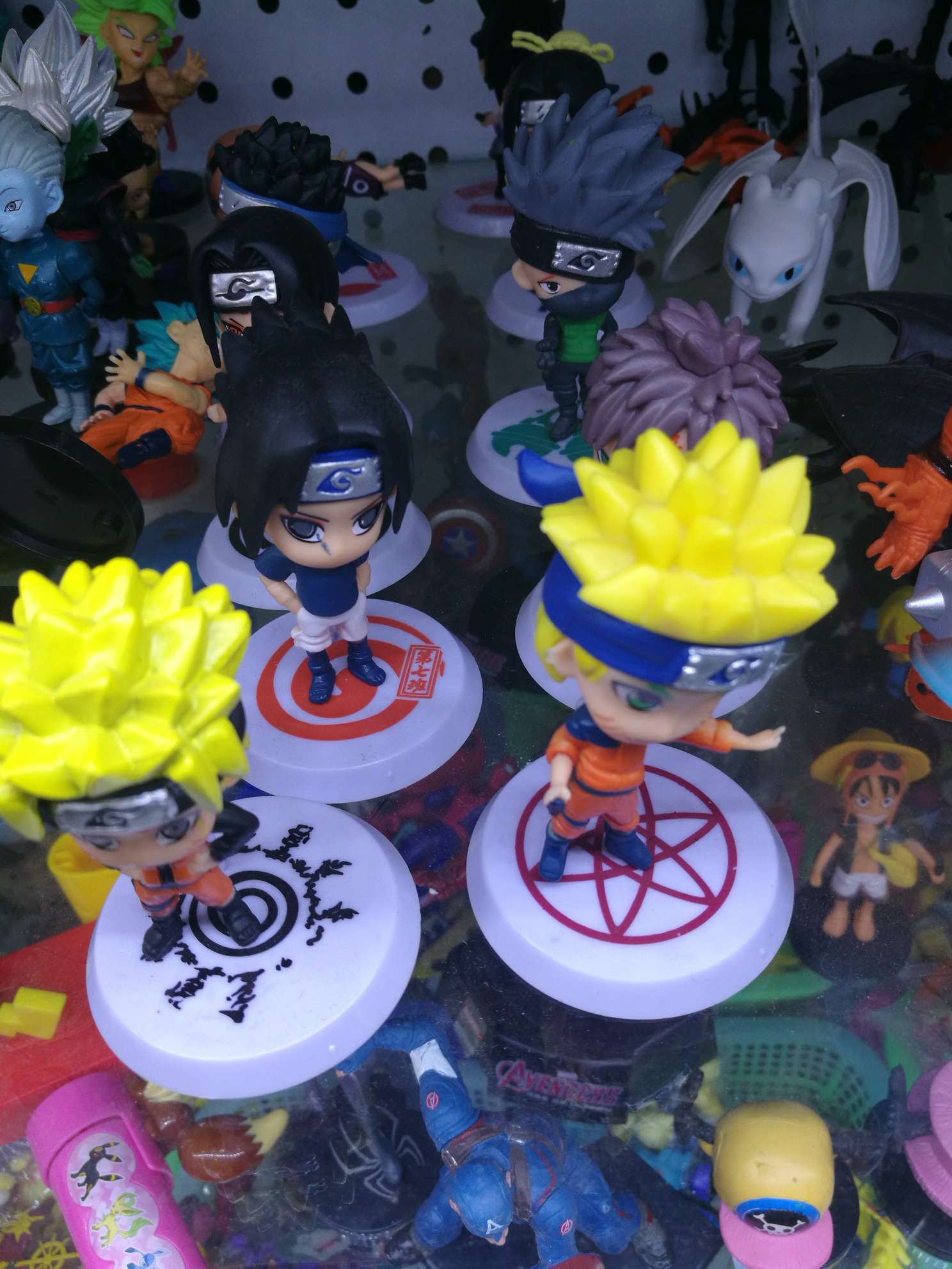 10 Naruto doll Naruto Sasuke cute cartoon version thumbnail