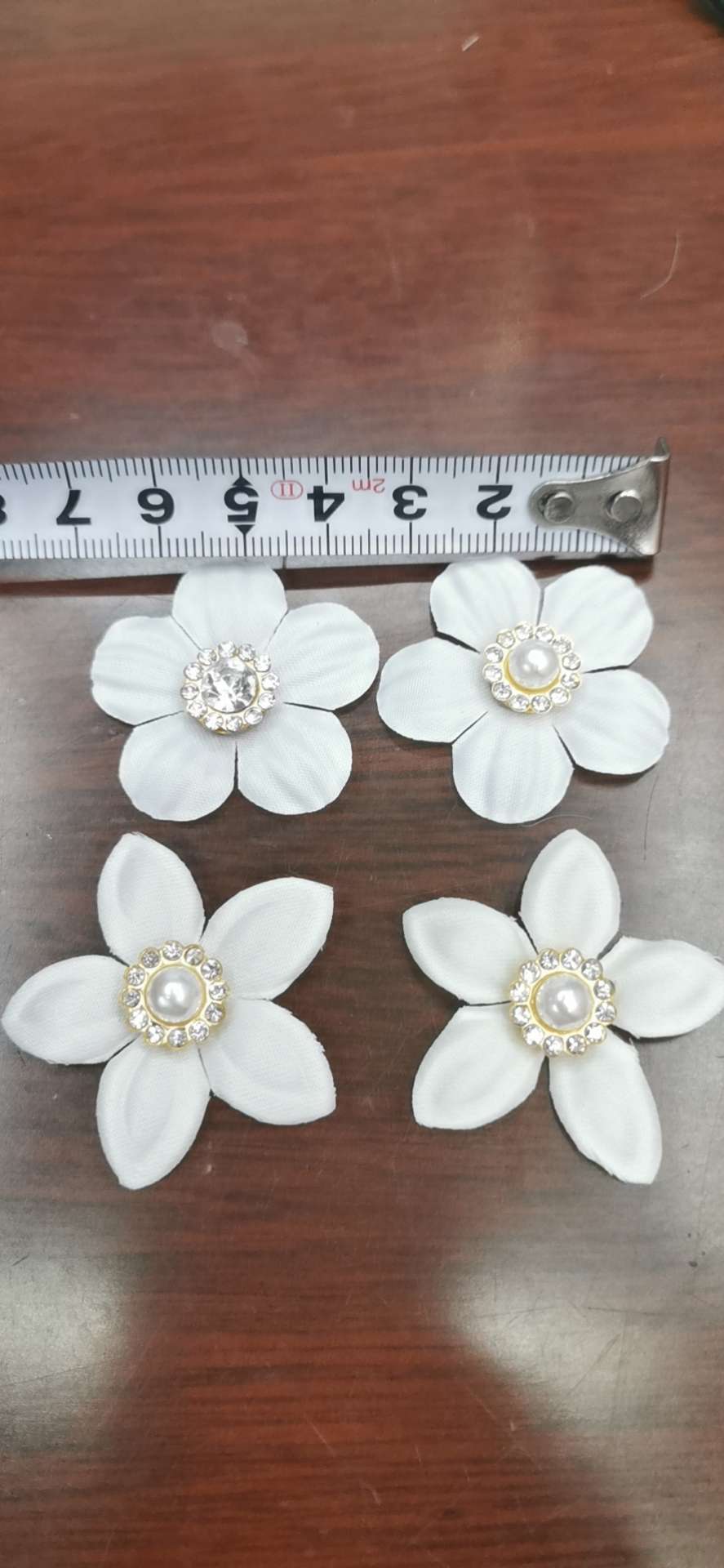 Barcode For Floral Clothing Accessories Custom Floral Lace Accessories Application Scenario