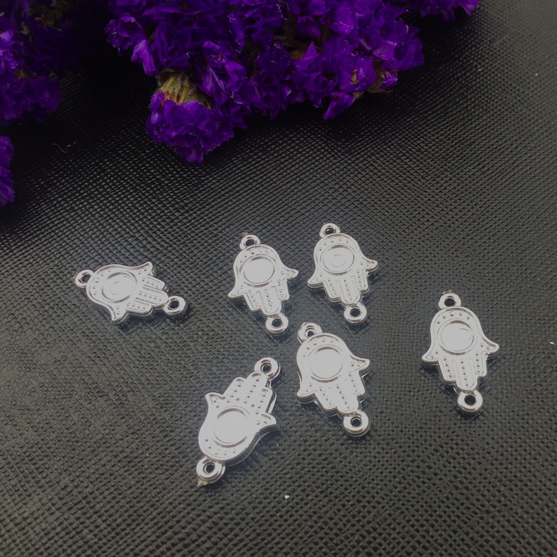 diy jewelry accessories wholesale, CCB palm pendants, necklaces, bracelets, pendants, jewelry accessories factory direct sales undefined