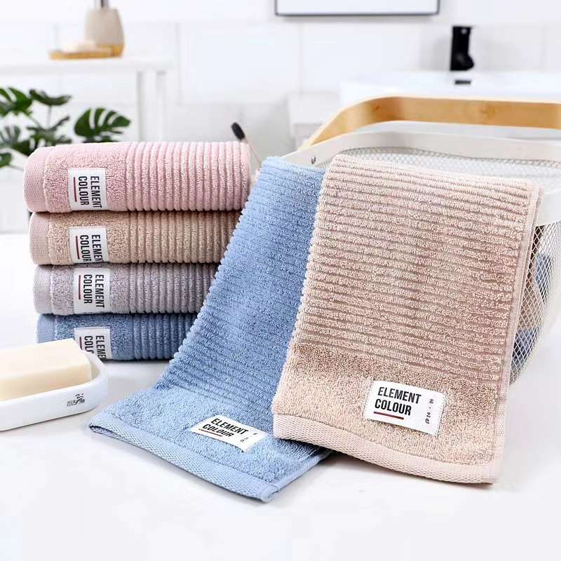 6287 Plain Art color towel details Picture