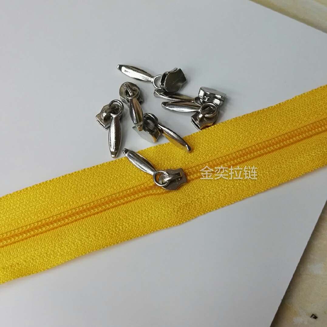 4.2 Nylon electric melon seed sheet zipper head luggage clothing home textile general