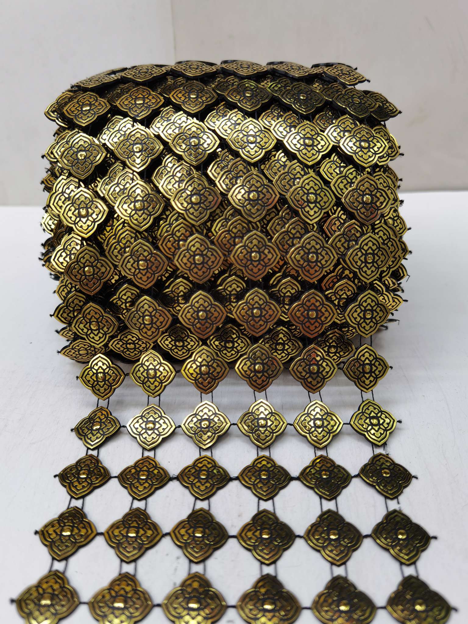 Electroplated row drill imitation drill details Picture