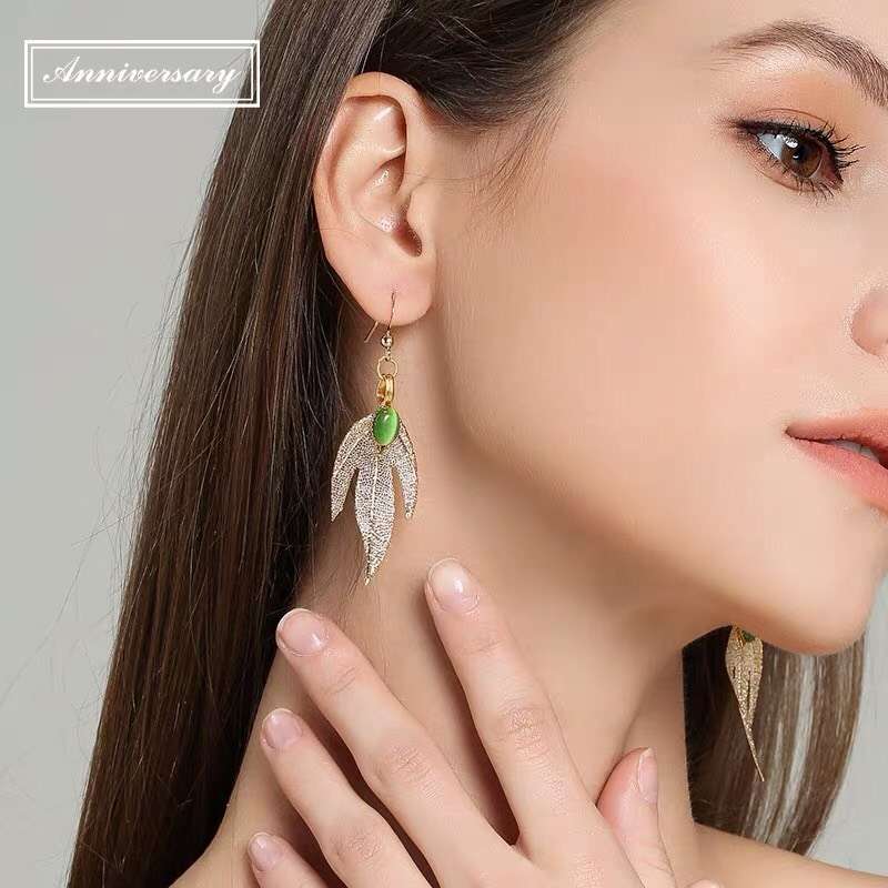 Natural true leaf necklace: Mysterious true leaves, elegant and refined 10