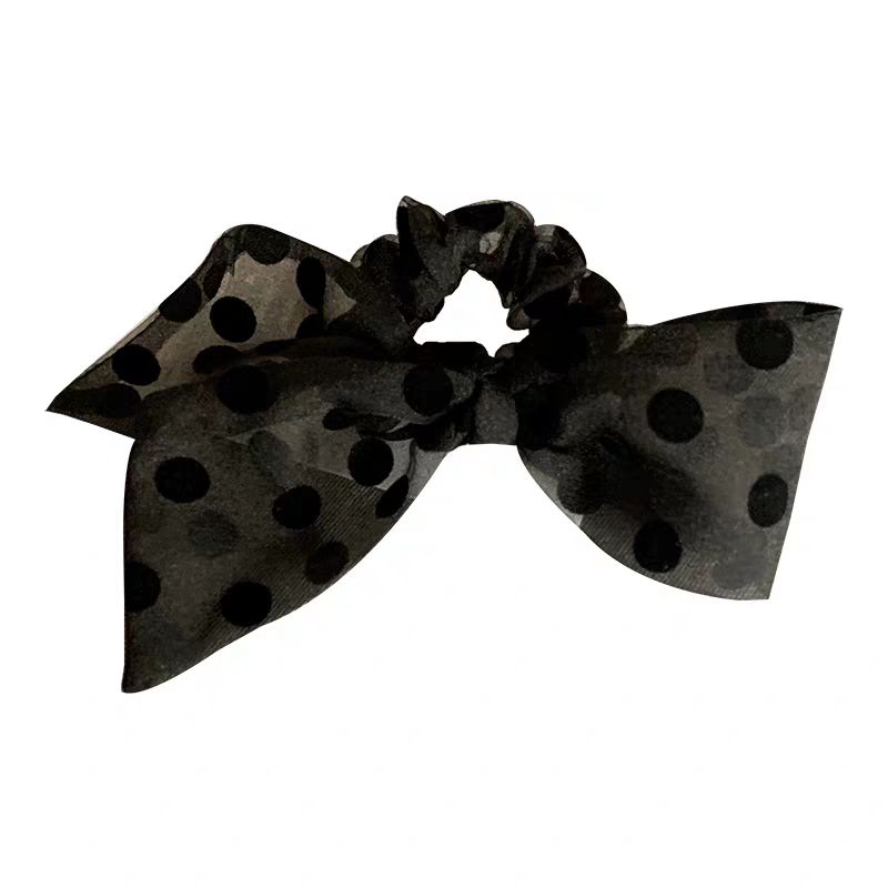 超大蝴蝶结头绳女简约气韩国纱大肠发圈ins网红优雅少女扎头发绳