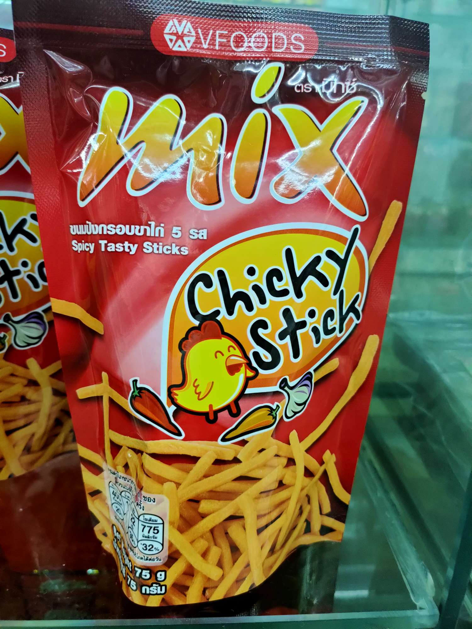 香辣味脆脆条75克