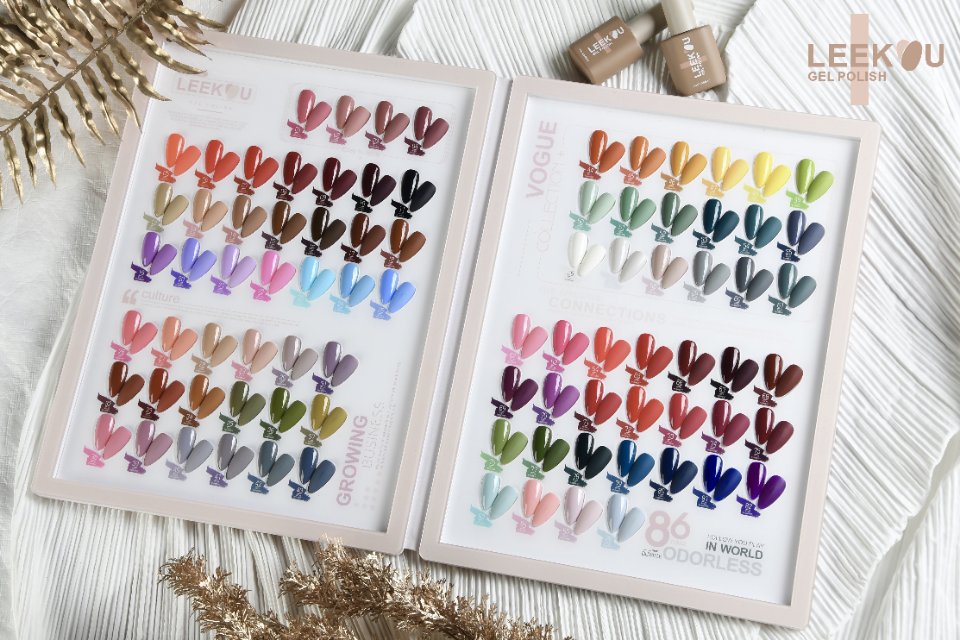 New Product 🎉-Leekou190 Color 💅🏻 Advanced Custom Version 💯 The Peak Of The Season Color Collection Display Stand Item Picture