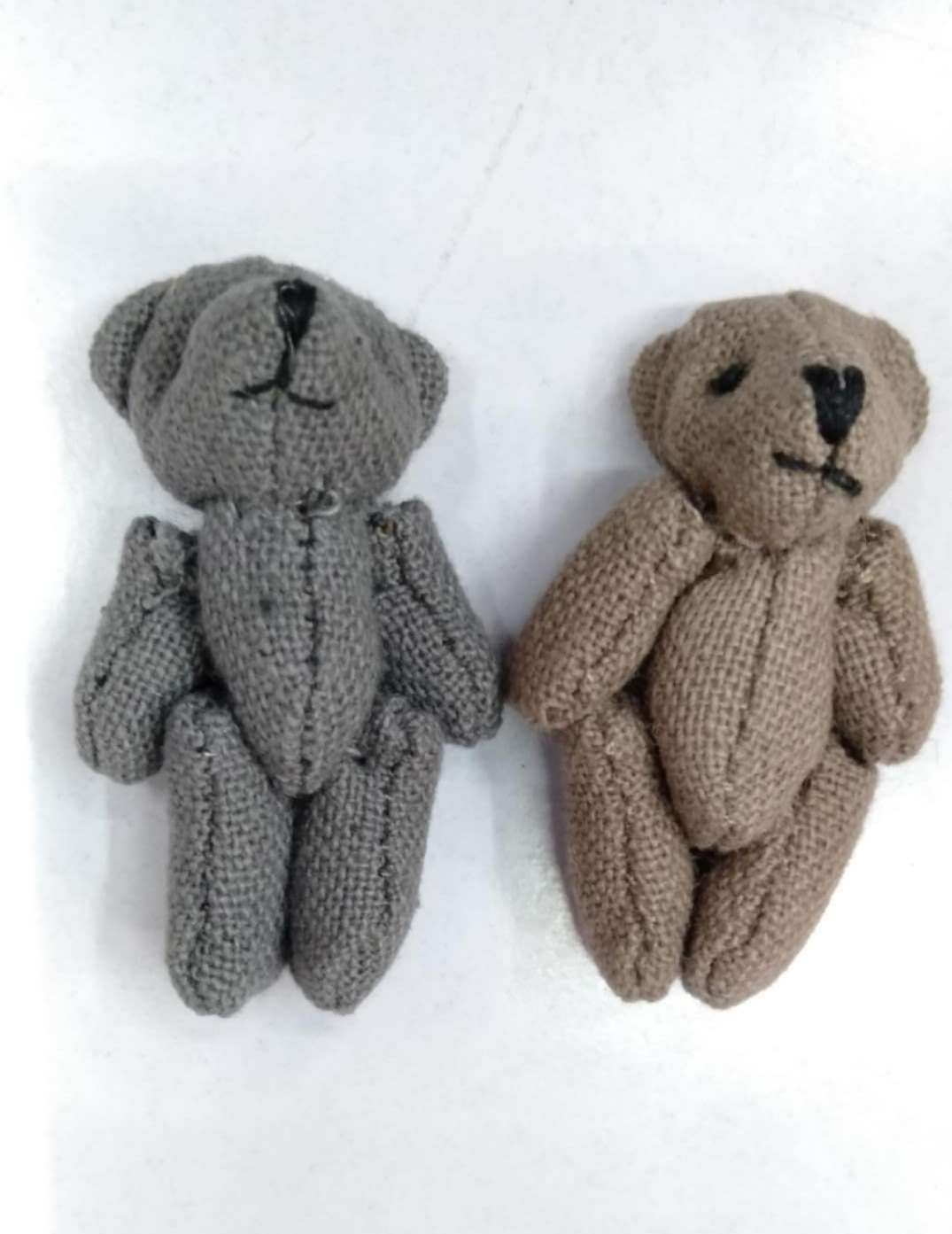 Special offer: 4 cm linen bear details Picture