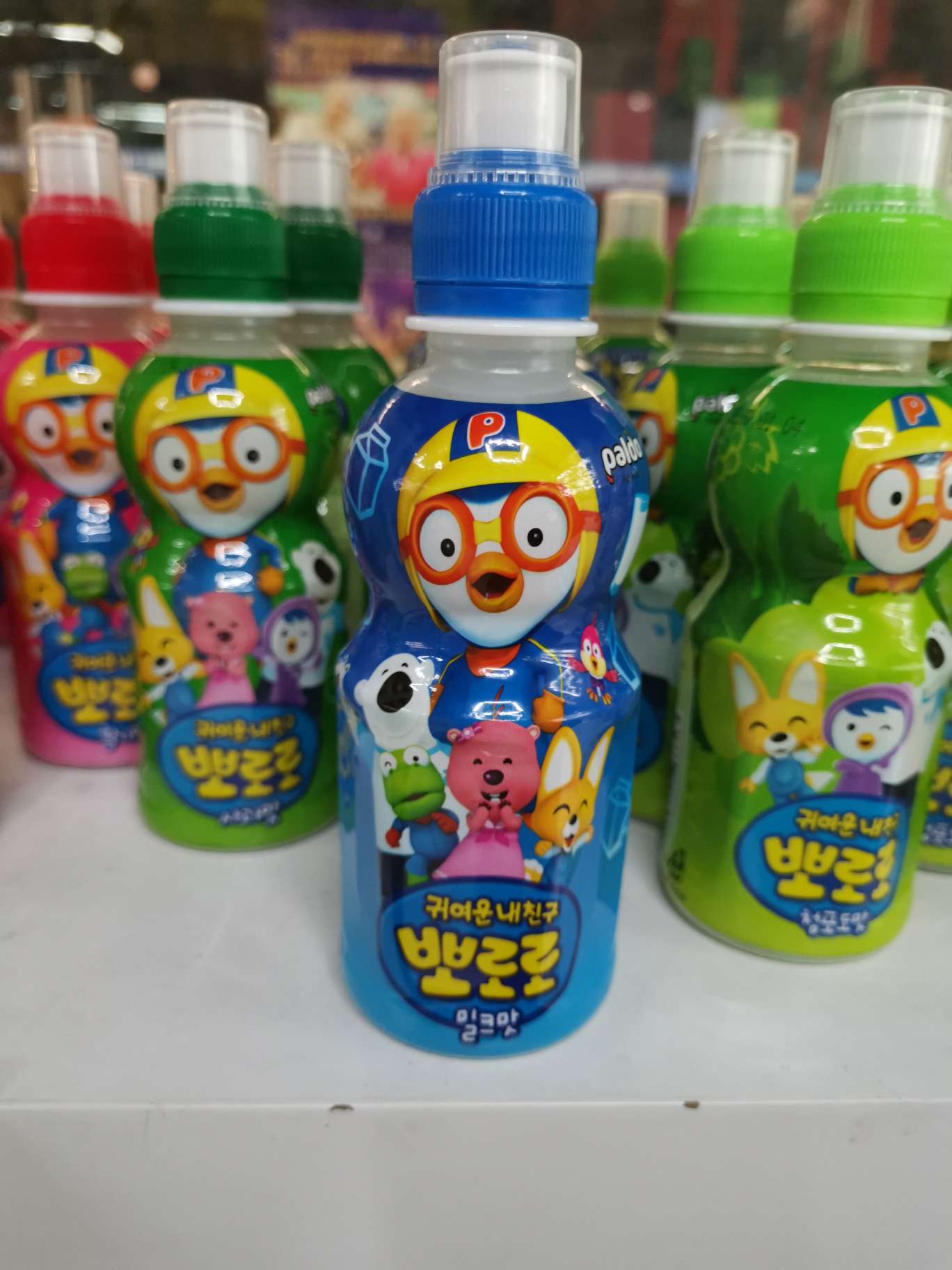 啵乐乐儿童饮料牛奶味