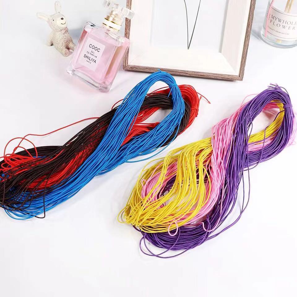 1mm elastic thread, hand-strung bracelets, necklaces, Buddhist prayer beads, complete colors and various specifications
