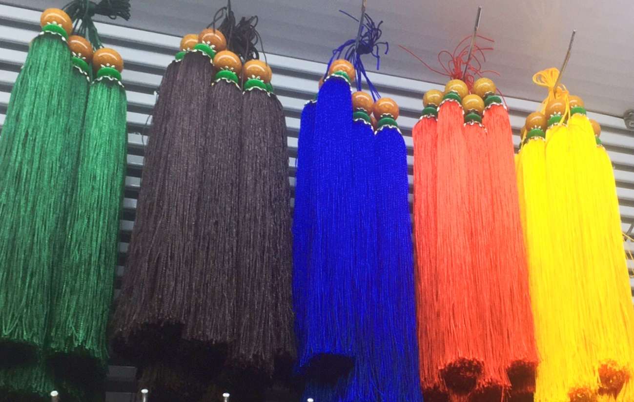 Hongyu Handicrafts pendant, 30 cm large tassel tassel pendant Specification image