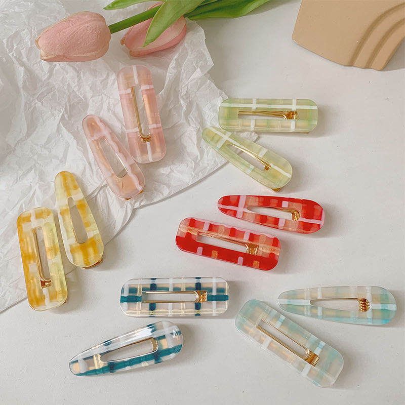 漆皮韩版BB夹高品质发夹 超迷人 超优雅 早儿饰品243