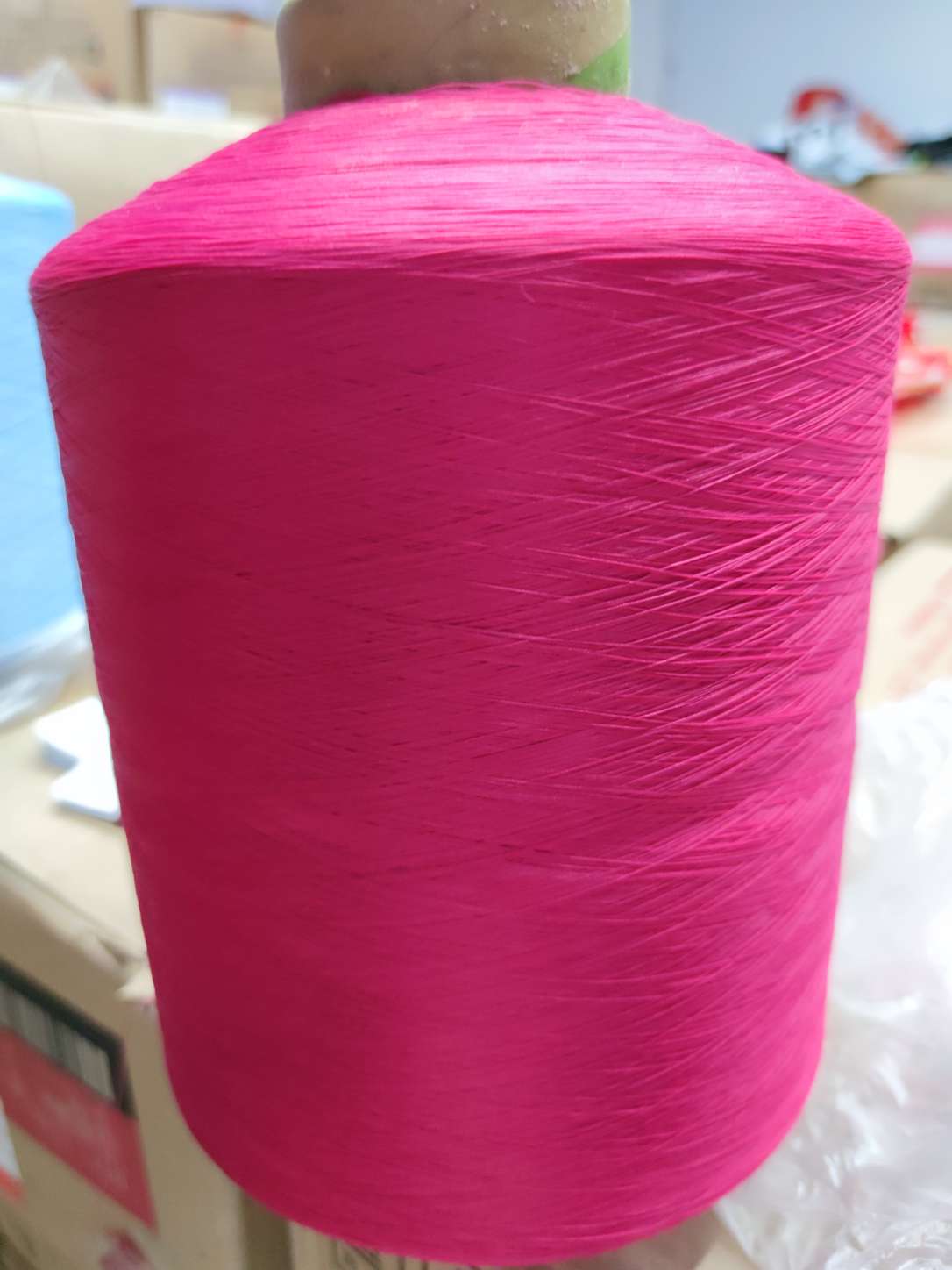厂家直销 150D 100D 200D 300D 75D涤纶低弹丝 染色色纱 涤纶丝 DTY