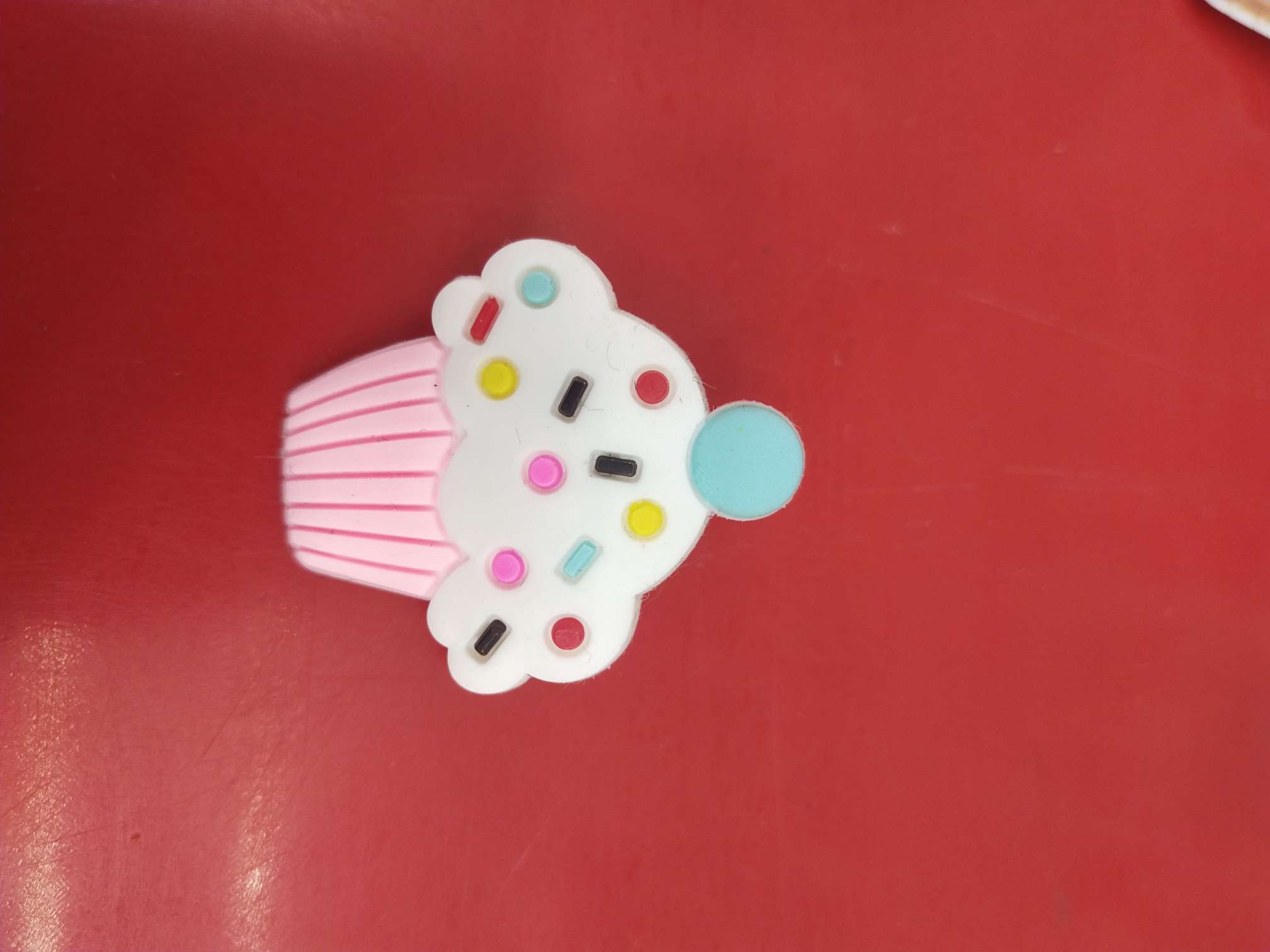 Hair clip accessories with soft glue head for cake thumbnail