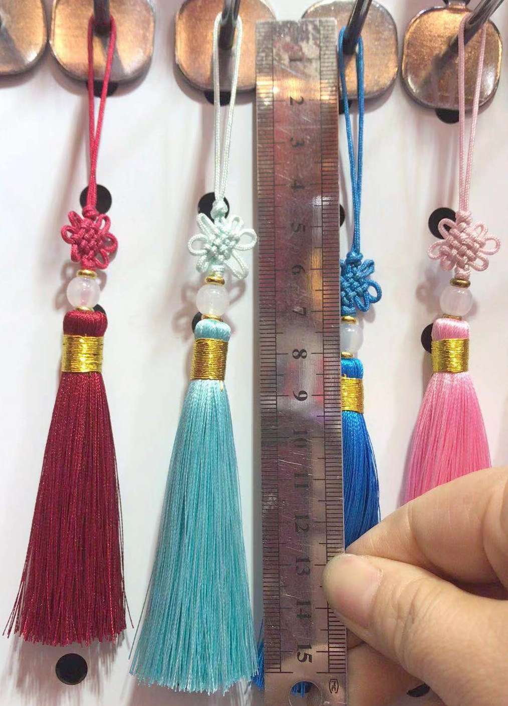Hongyu Handicrafts Pendant Small Chinese knot tassel tassels Specification image