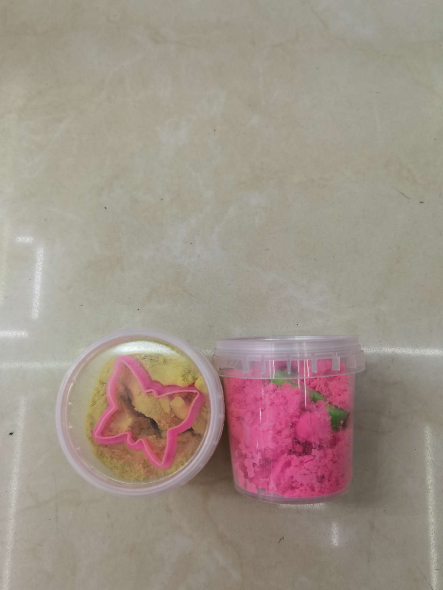 Doll bucket cotton sand, space sand, slippery sand