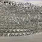 10mmDIY散珠水晶玻璃光珠饰品配件 珠帘配件 透明白 多规格 按斤拍10