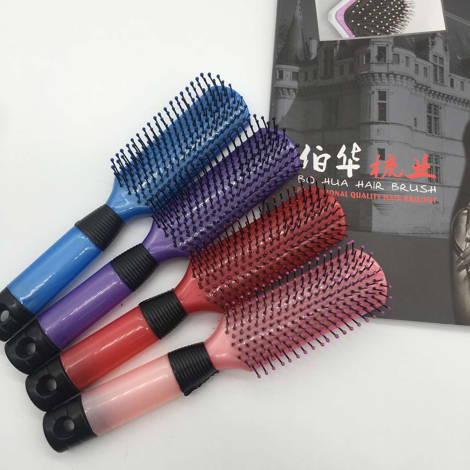 厂家直销 扁梳专业理发梳 平梳美发梳 美发用品美发工具