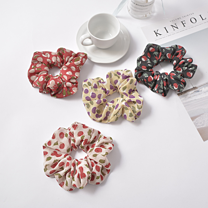 樱桃雪纺大肠圈