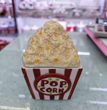 Ceramic popcorn candy jar