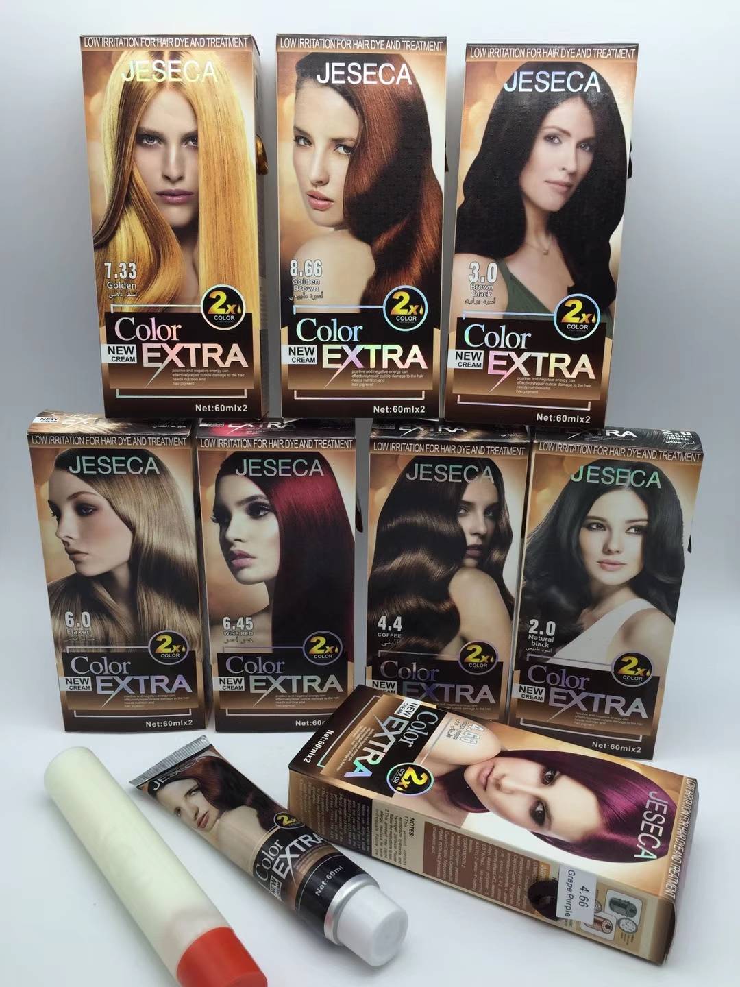 Tinte para el cabello JSC003 (especial para comercio exterior) Specification image