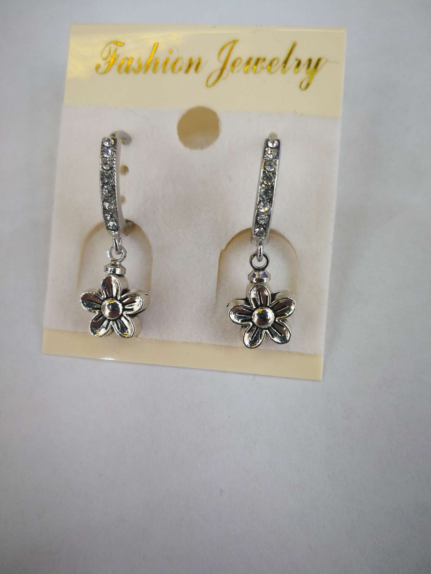 Fashionable earring flower thumbnail