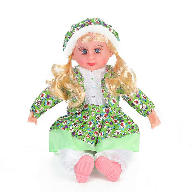 仿真娃娃婴儿洋娃娃22寸仿真娃娃绿色小花跨境热销爆款益智儿童玩具