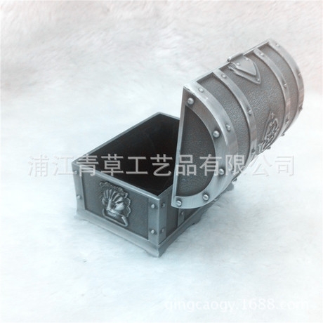 640S小皮箱首饰盒白底实物图