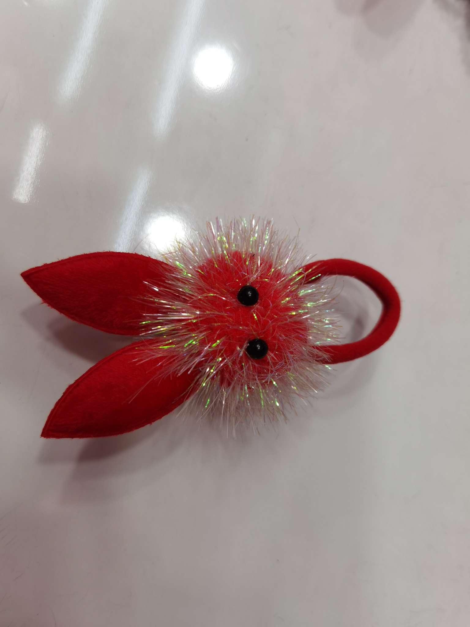 超柔大耳朵眼睛彩丝球